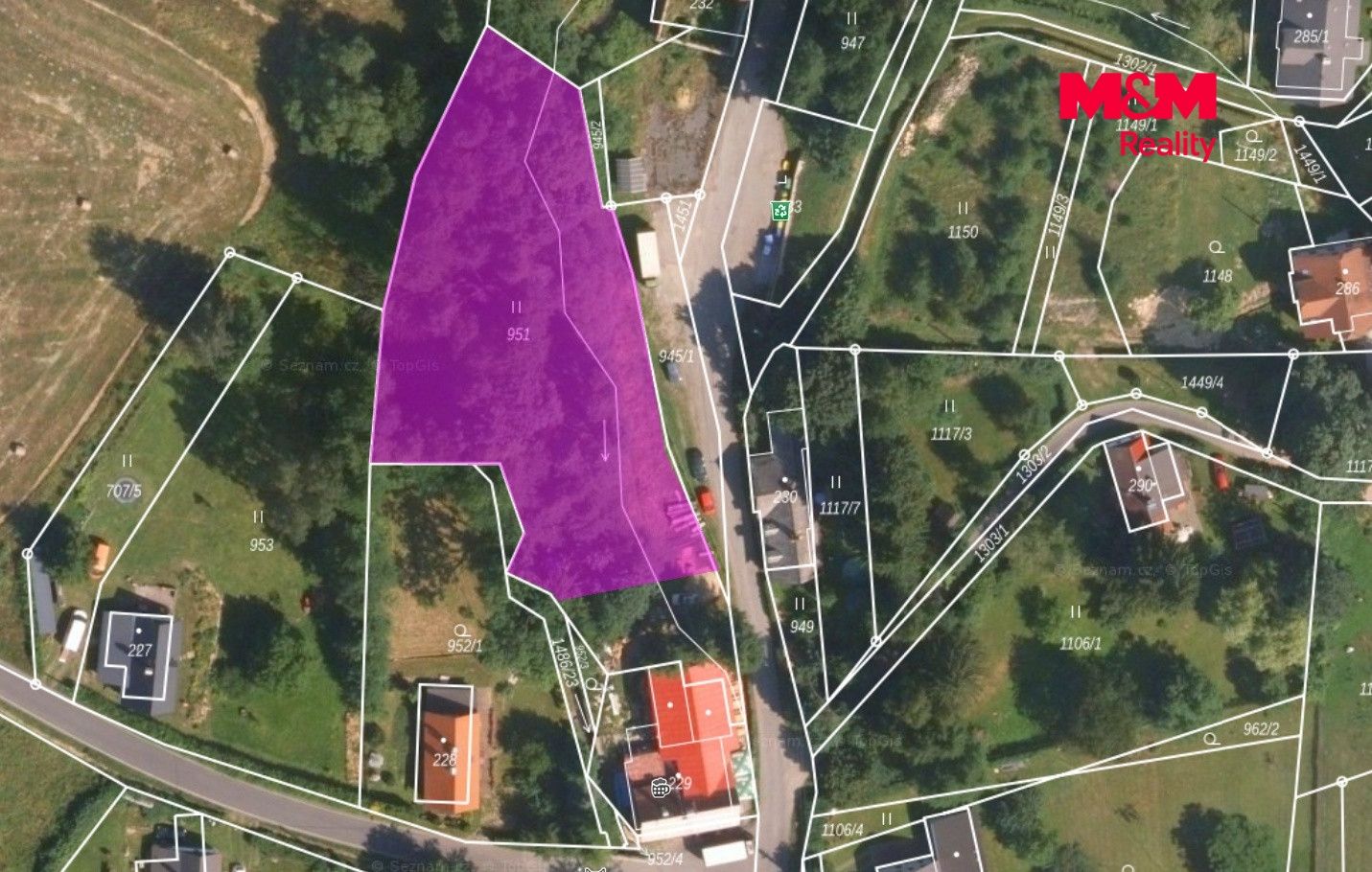 Prodej, Pozemek k bydlení, Mařenice