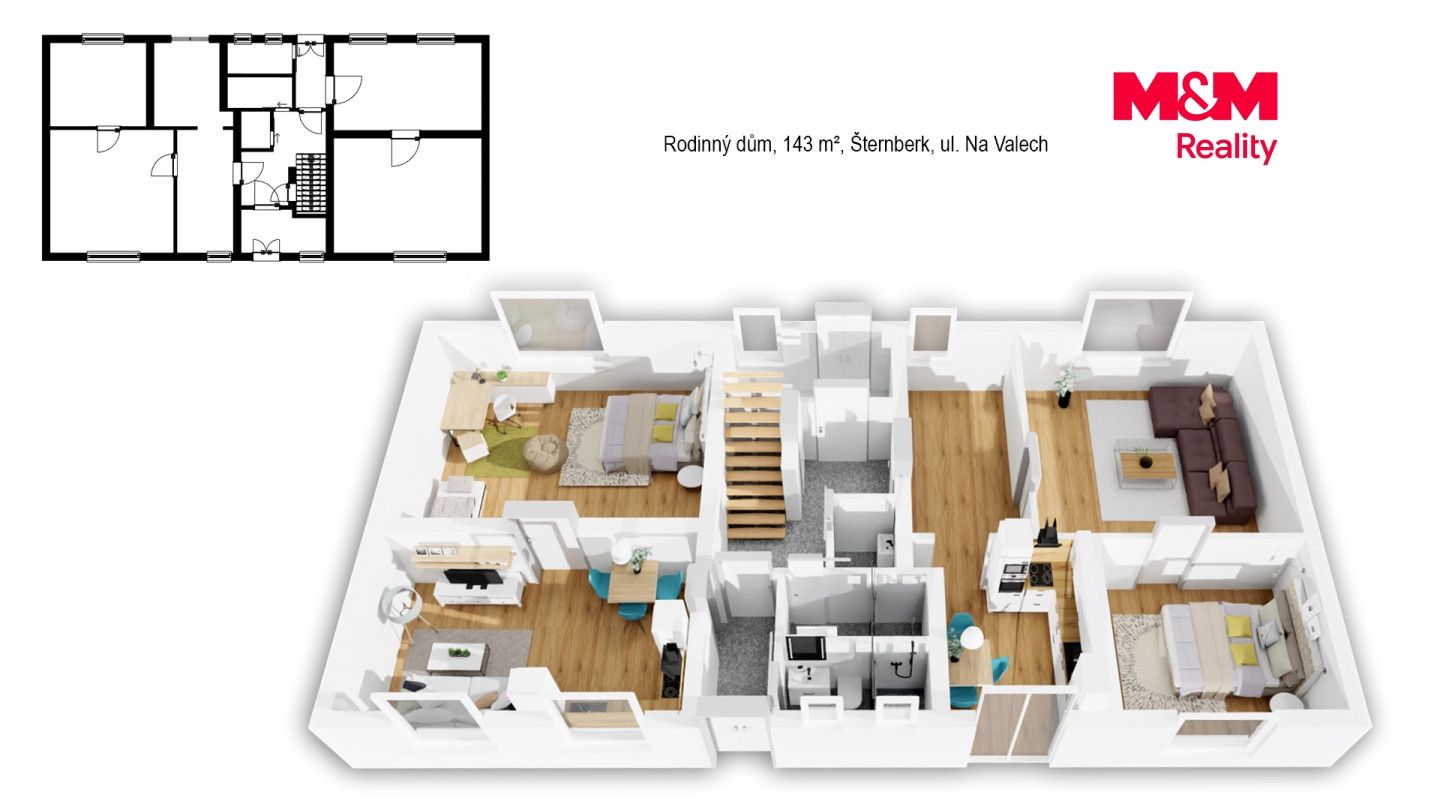Prodej, Rodinný dům, 143 m², Šternberk, Na Valech, Šternberk – náhled fotky 4