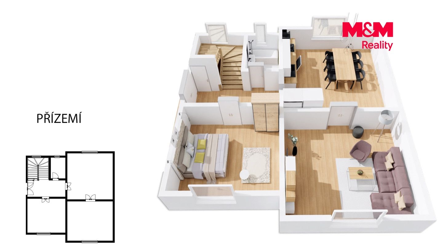 Prodej, Rodinný dům, 200 m², Velká Jesenice, Velká Jesenice – náhled fotky 6