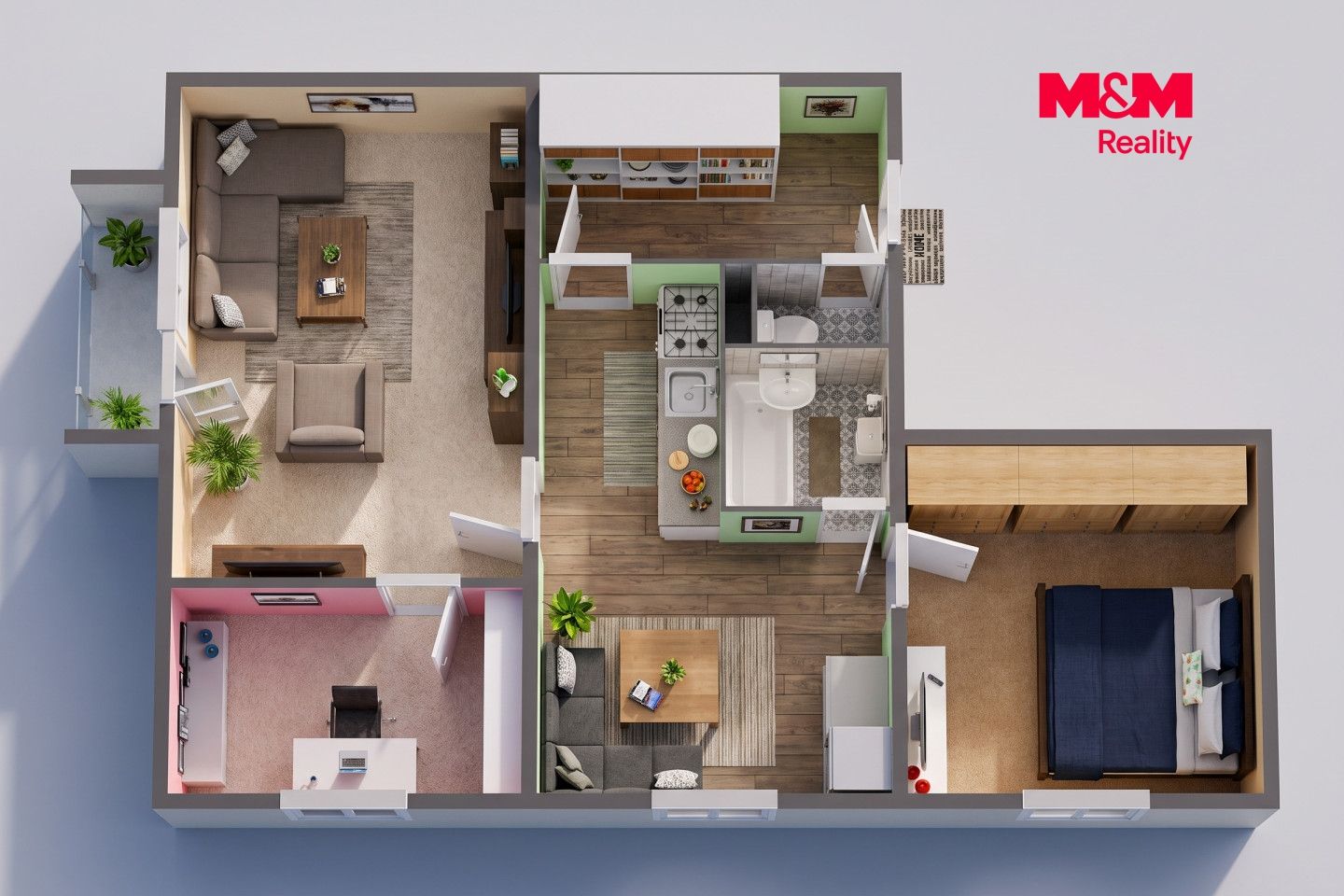 Prodej, Byt 3+1, 58 m², Chodov, Poděbradova, Chodov – náhled fotky 15