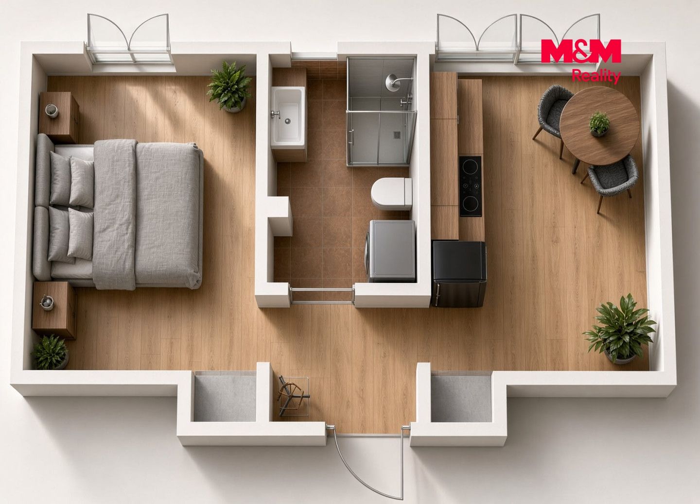 Prodej, Byt 2+kk, 46 m², Chotěvice, Chotěvice – náhled fotky 2