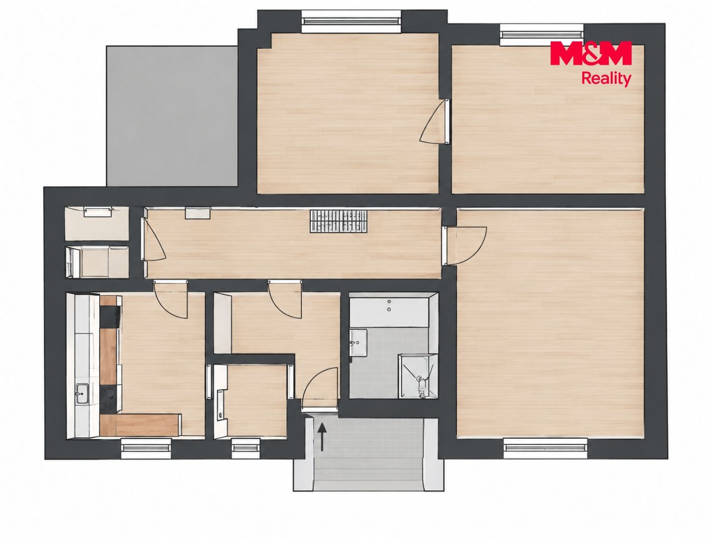 Prodej, Byt 3+1, 120 m², Opava, Bezručovo náměstí, Opava – náhled fotky 28