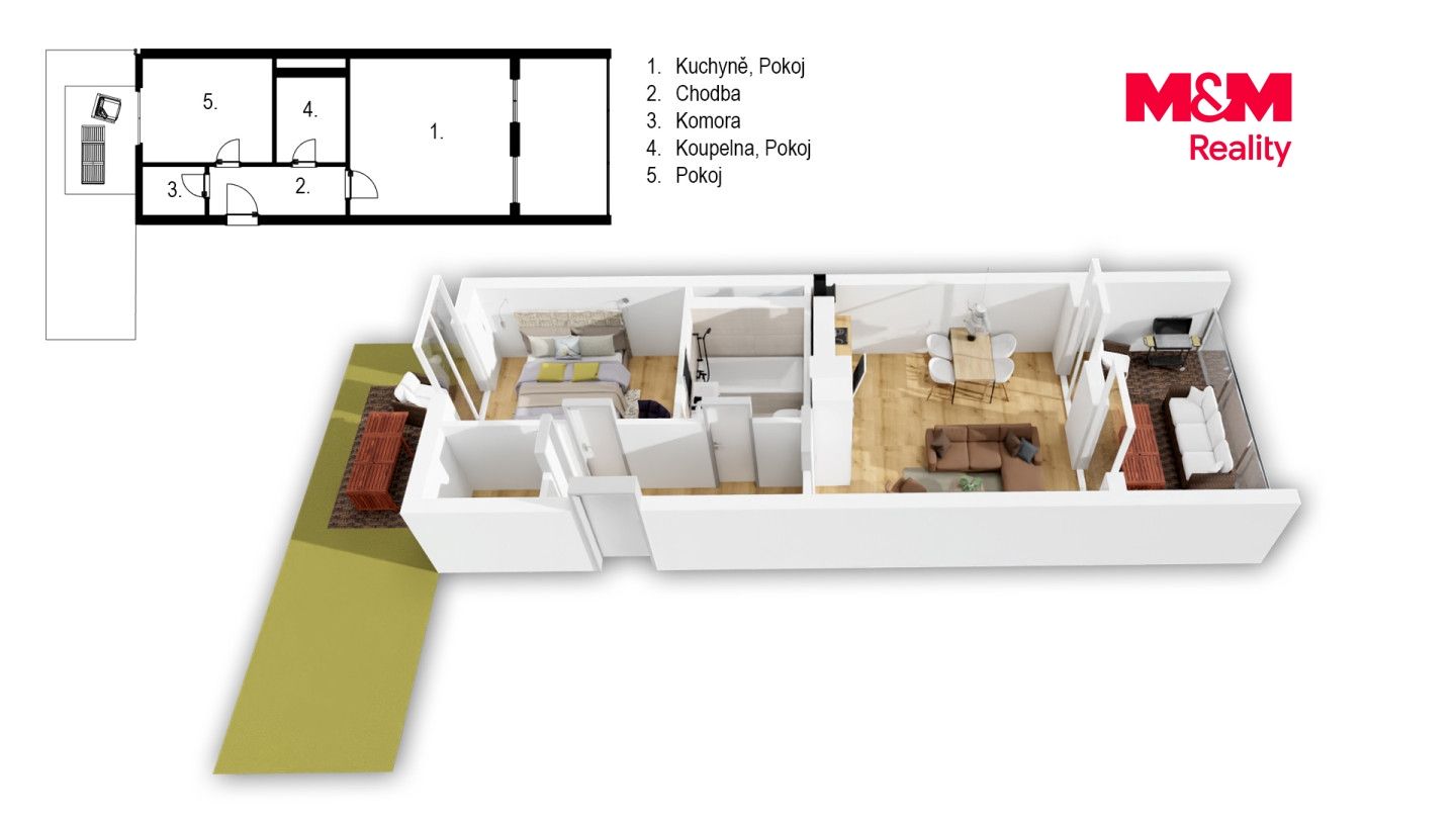 Prodej, Byt 2+kk, 97 m², Praha, Praha – náhled fotky 13