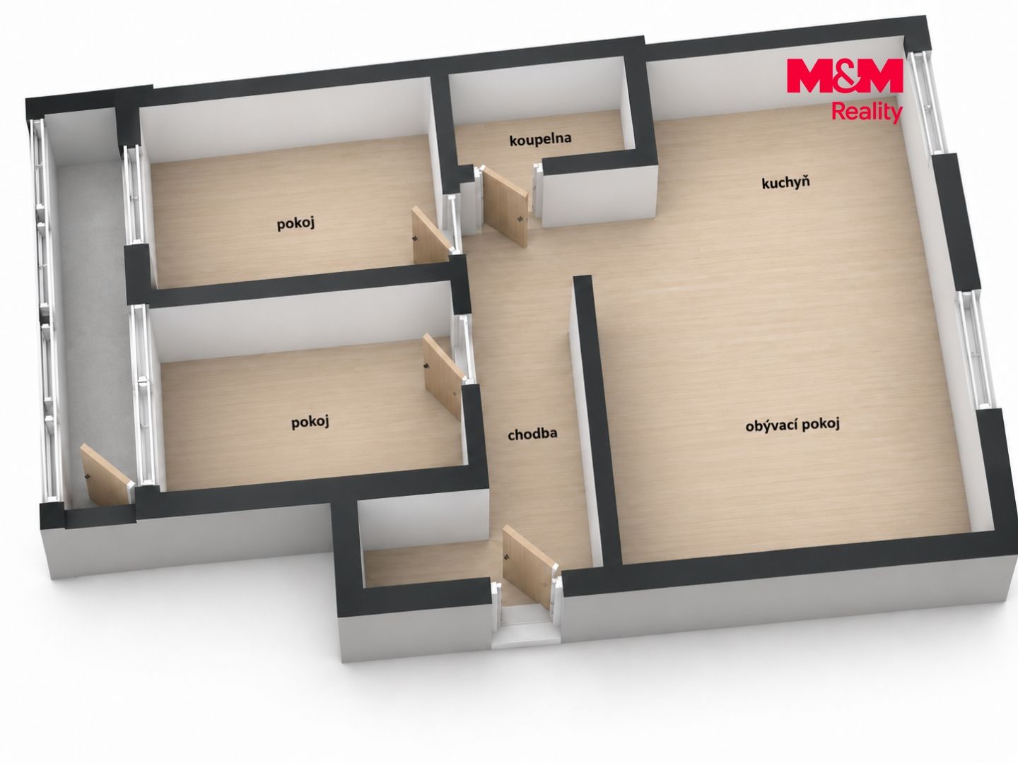 Prodej, Byt 3+1, 69 m², Most, Františka Malíka, Most – náhled fotky 15