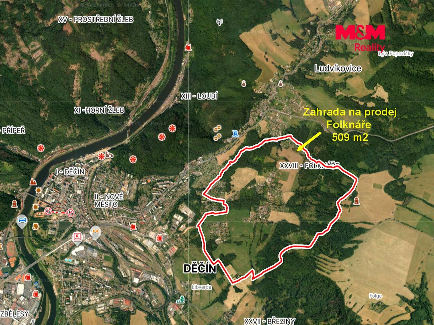 Prodej, Zahrada, Děčín