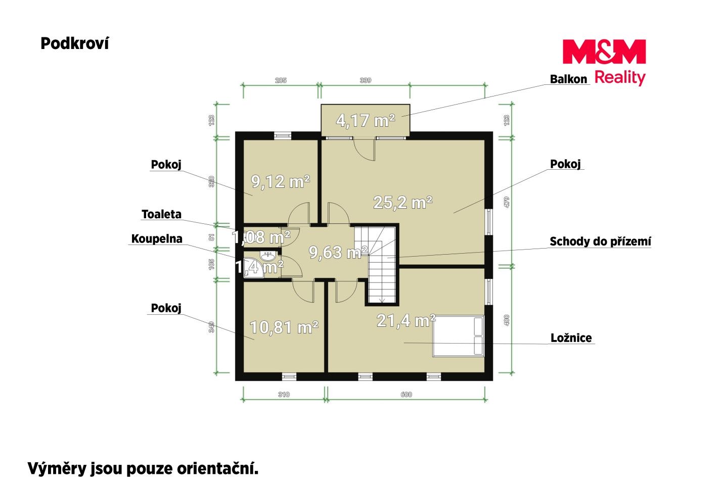 Prodej, Rodinný dům, 119 m², Rožmitál pod Třemšínem, Hofmeisterova, Rožmitál pod Třemšínem – náhled fotky 15