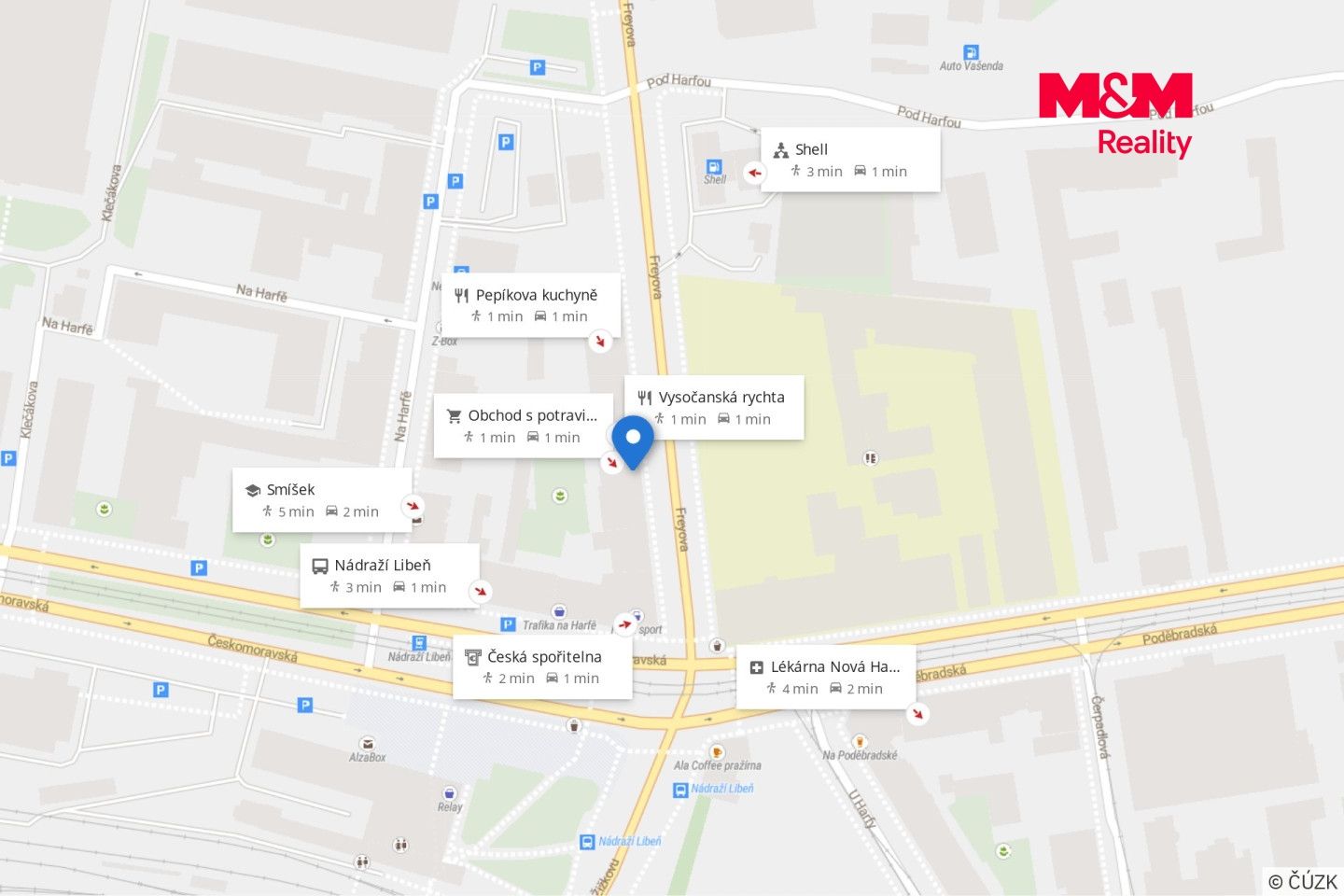 Pronájem, Byt 1+kk, 24 m², Praha, Freyova, Praha – náhled fotky 8