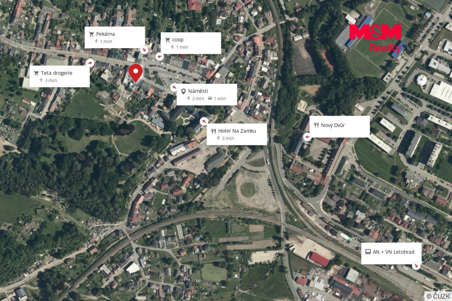 Pronájem, Byt 2+kk, 62 m², Letohrad, Václavské náměstí, Letohrad – náhled fotky 7