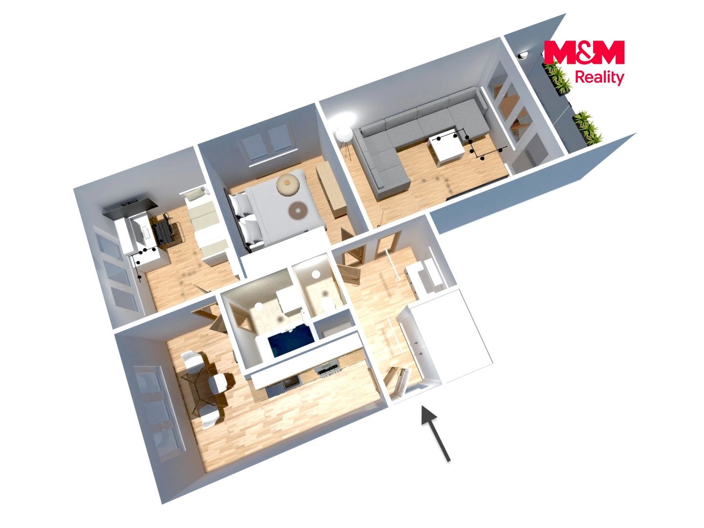 Prodej, Byt 3+1, 62 m², Kraslice, Družstevní, Kraslice – náhled fotky 5
