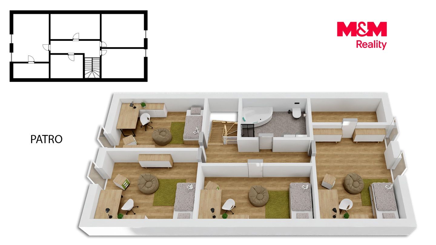 Prodej, Rodinný dům, 225 m², Podhradí, Podhradí – náhled fotky 40