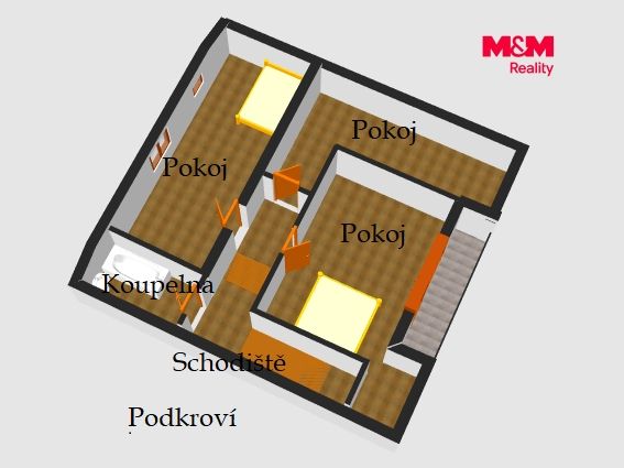 Prodej, Rodinný dům, 133 m², Ledeč nad Sázavou, Ledeč nad Sázavou – náhled fotky 9