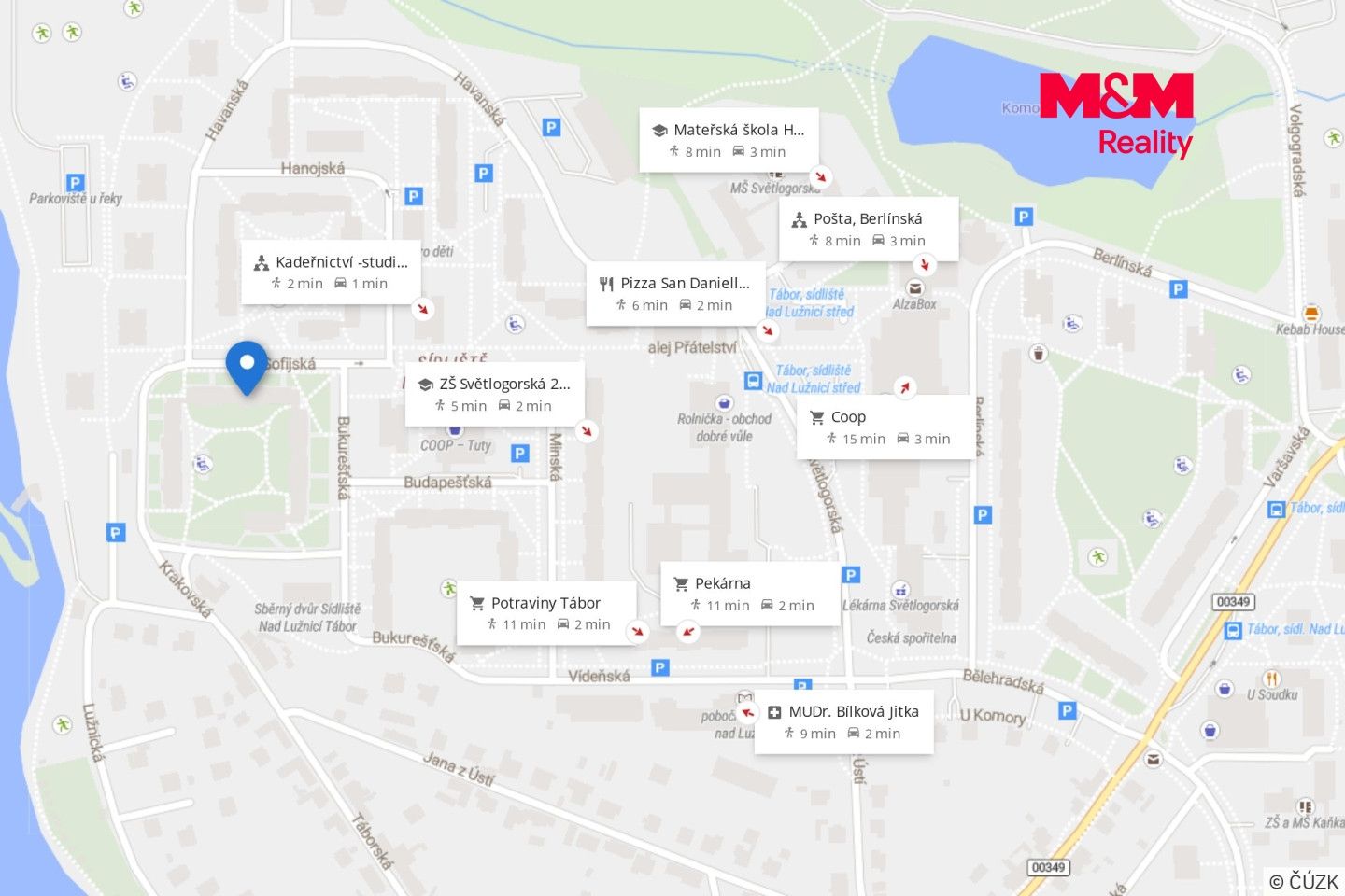 Prodej, Byt 3+1, 78 m², Tábor, Sofijská, Tábor – náhled fotky 16