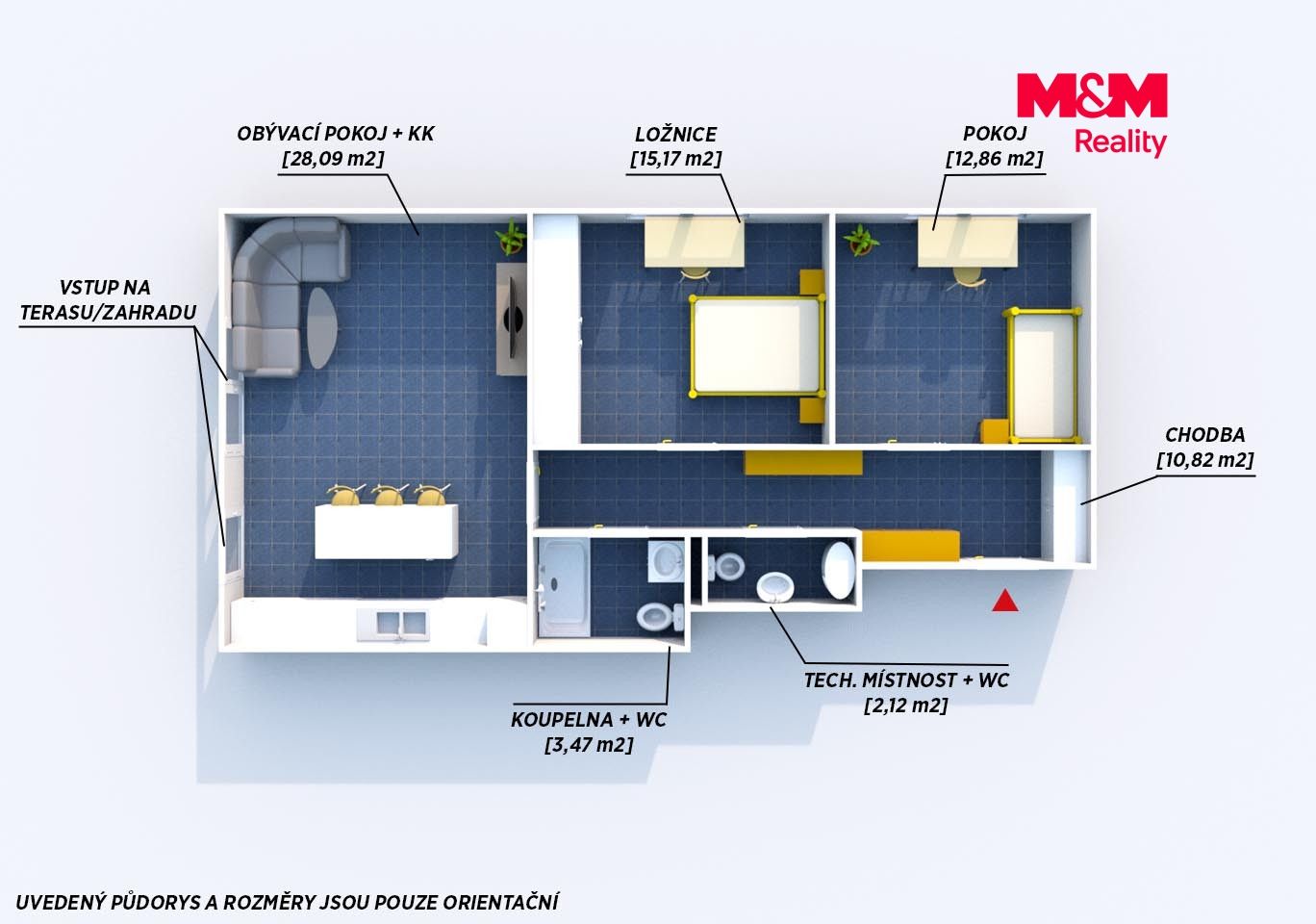 Prodej, Byt 3+kk, 72 m², Rokycany, Pražská, Rokycany – náhled fotky 21