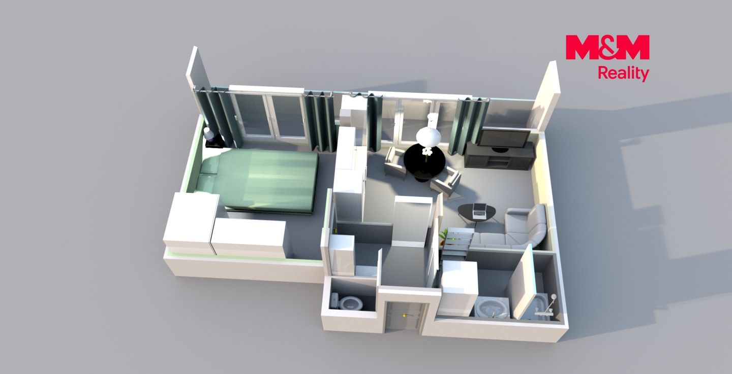 Prodej, Byt 2+kk, 43 m², Praha, Na Maninách, Praha – náhled fotky 33