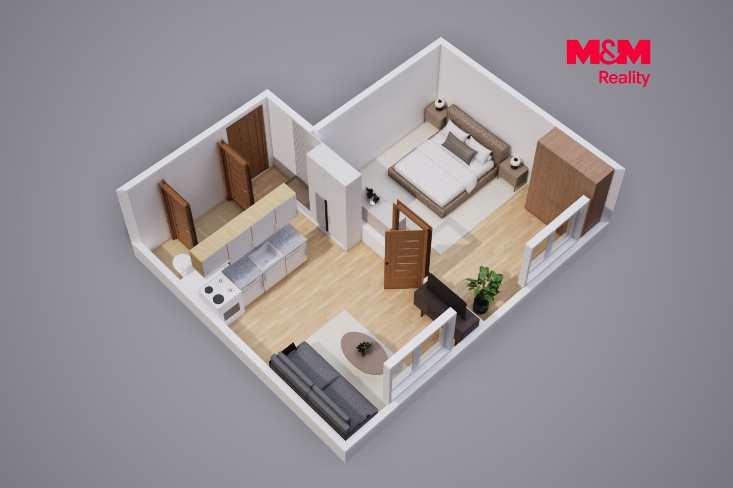 Prodej, Byt 1+1, 35 m², Ústí nad Labem, Na Výšině, Ústí nad Labem – náhled fotky 16