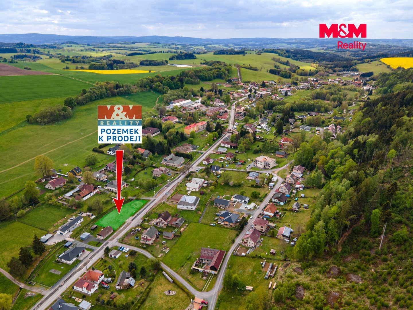 Prodej, Pozemek k bydlení, Jedlová