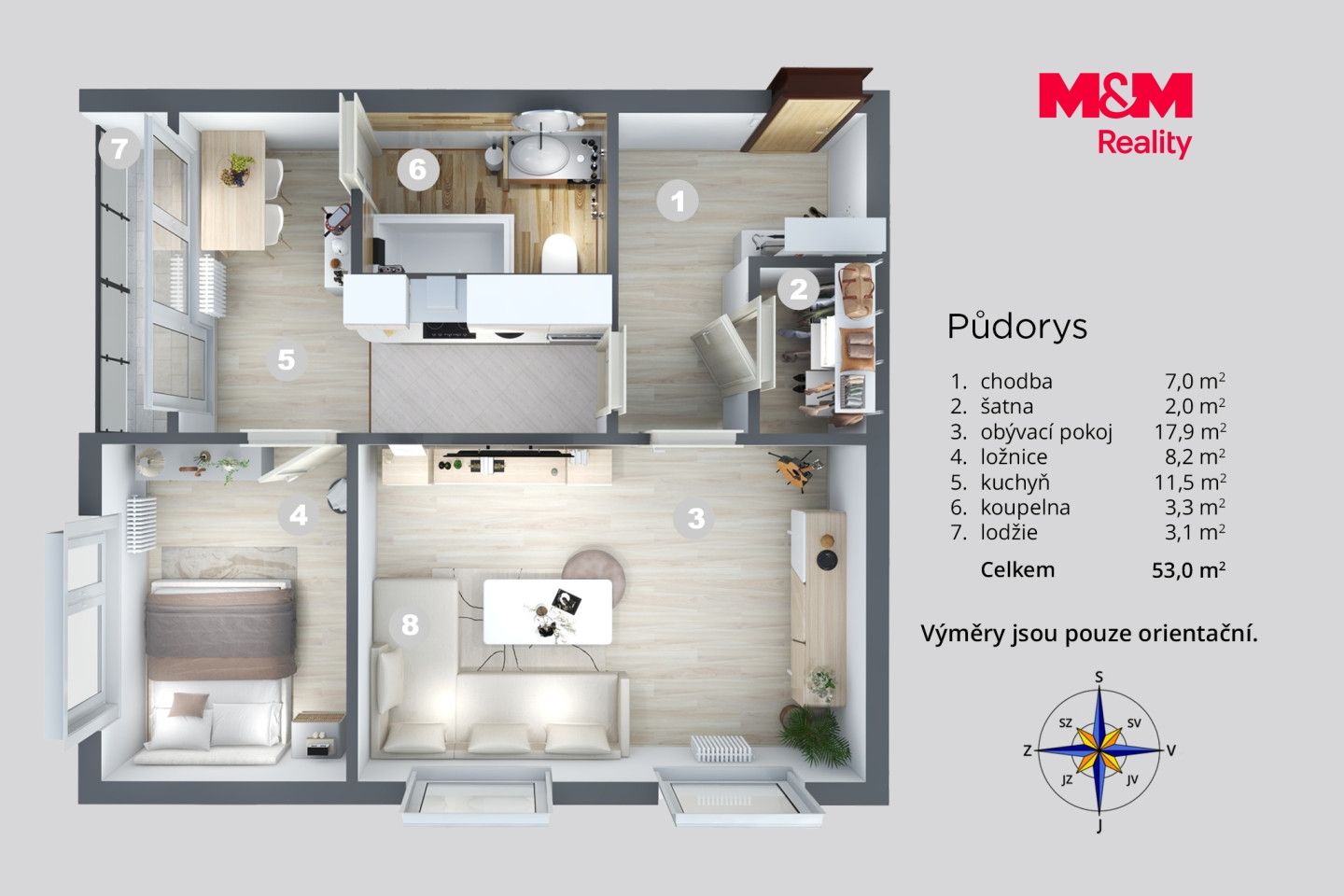 Prodej, Byt 2+1, 50 m², Děčín, Za Bažantnicí, Děčín – náhled fotky 33