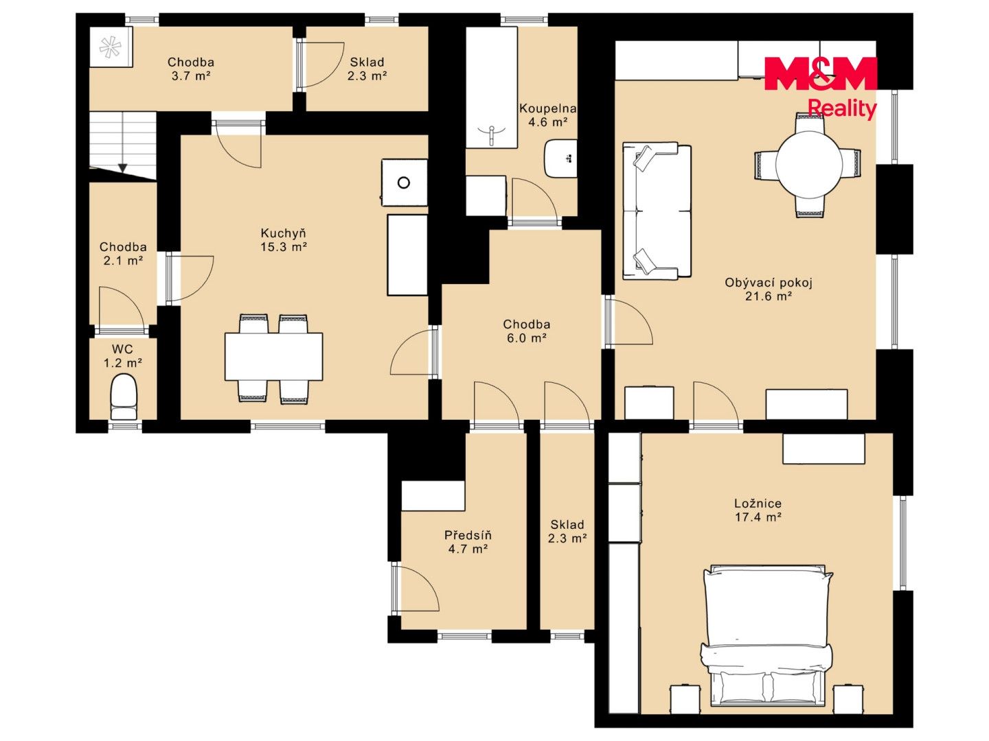 Prodej, Rodinný dům, 150 m², Brloh, Brloh – náhled fotky 32