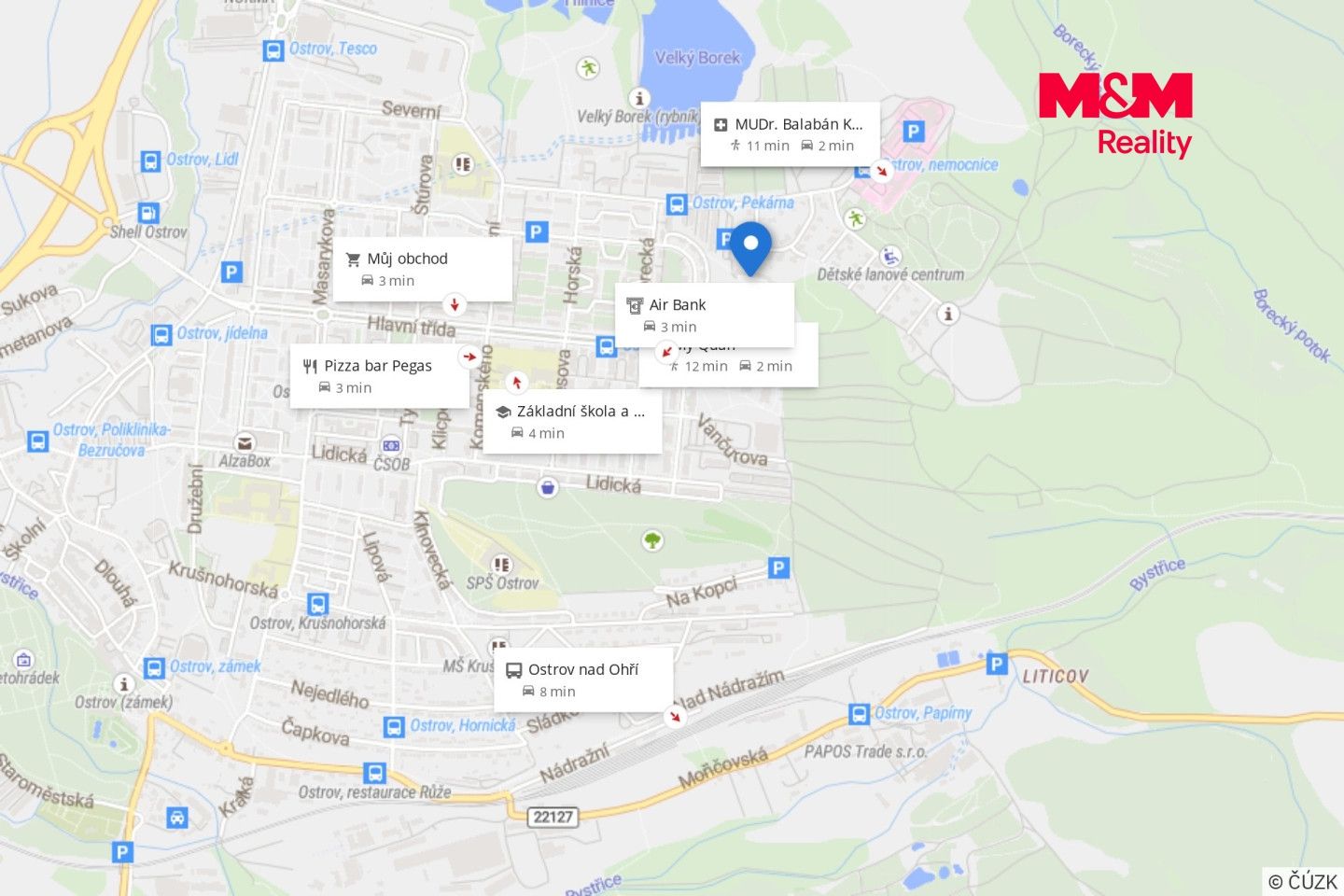 Prodej, Byt 2+kk, 56 m², Ostrov, Hlavní třída, Ostrov – náhled fotky 8