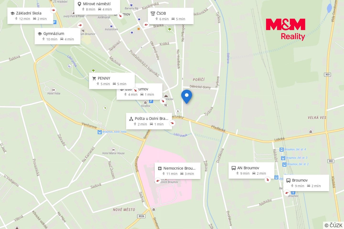 Prodej, Rodinný dům, 397 m², Broumov, Na Příkopech, Broumov – náhled fotky 19