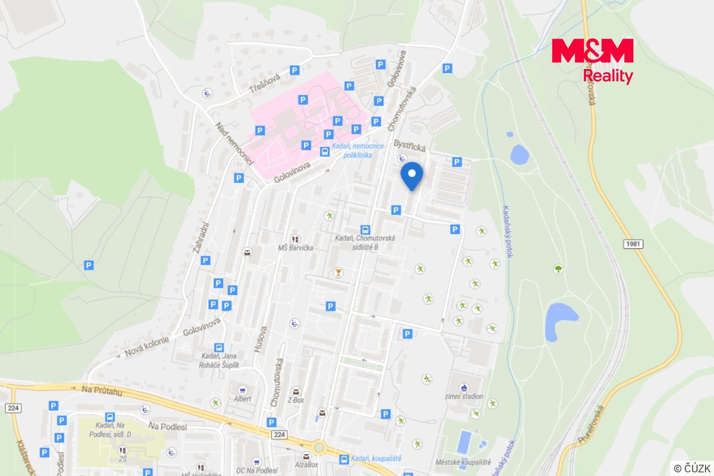 Prodej, Byt 2+1, 56 m², Kadaň, Bystřická, Kadaň – náhled fotky 13