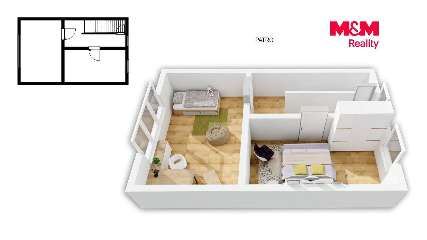 Prodej, Rodinný dům, 130 m², Chlumec nad Cidlinou, Kozelkova, Chlumec nad Cidlinou – náhled fotky 17