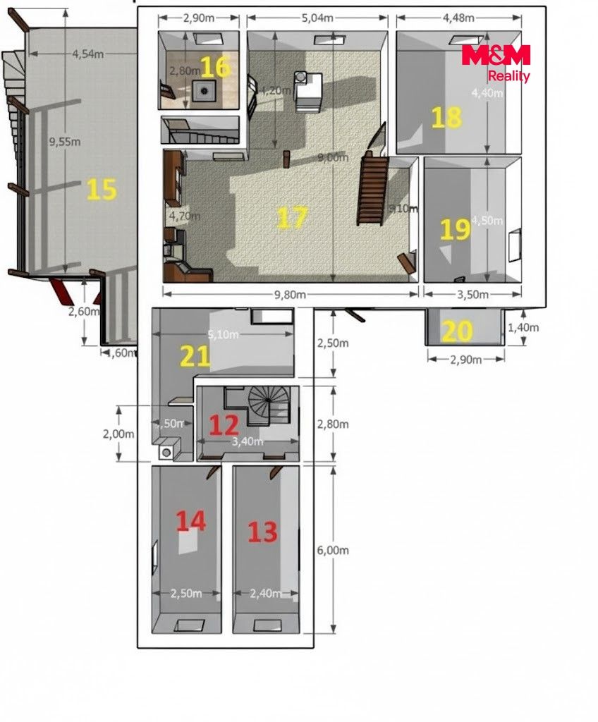 Prodej, Rodinný dům, 550 m², Netolice, Netolice – náhled fotky 49