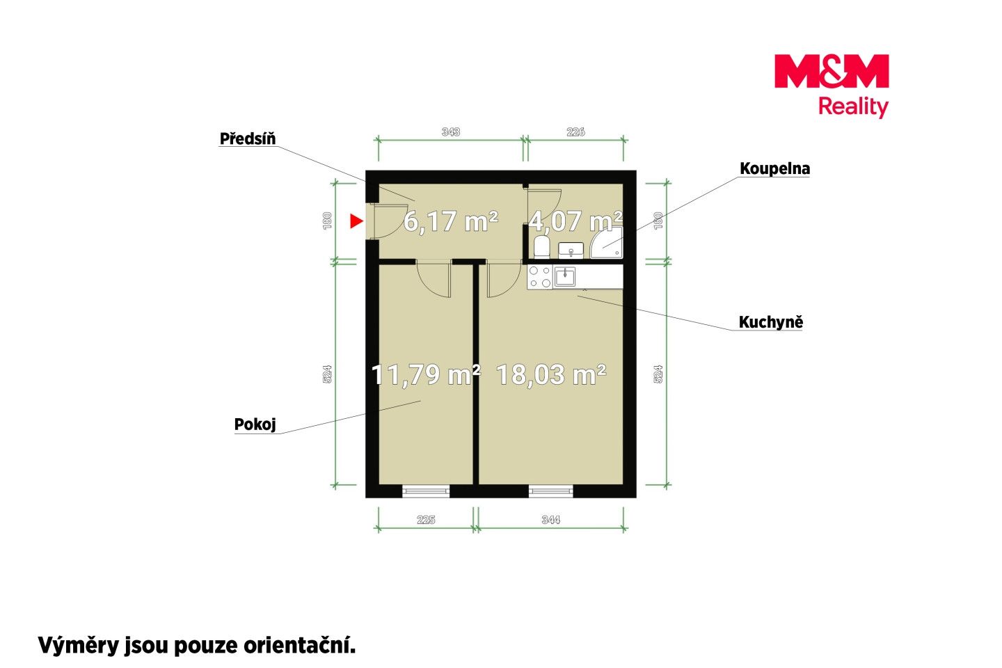 Pronájem, Byt 2+kk, 40 m², Sušice, V Drahelinkách, Sušice – náhled fotky 7