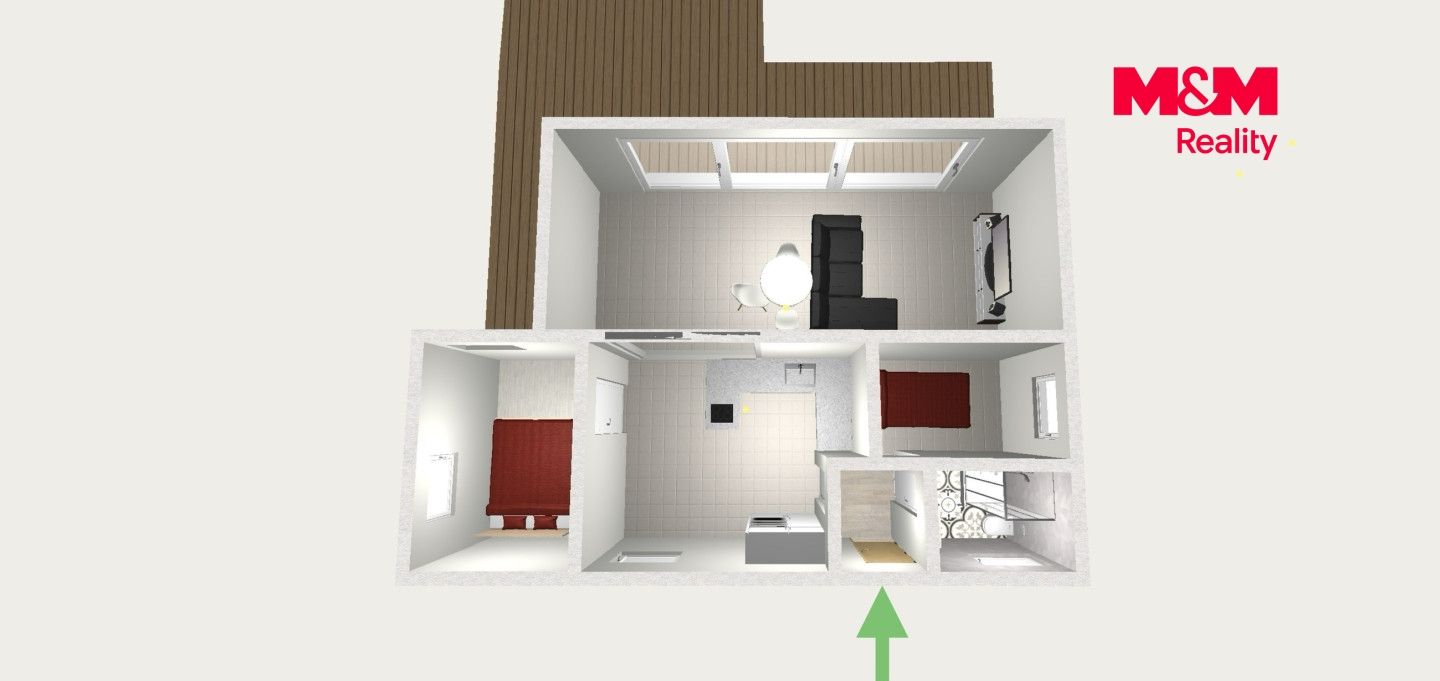 Prodej, Rodinný dům, 73 m², Panenské Břežany, Strmá, Panenské Břežany – náhled fotky 17
