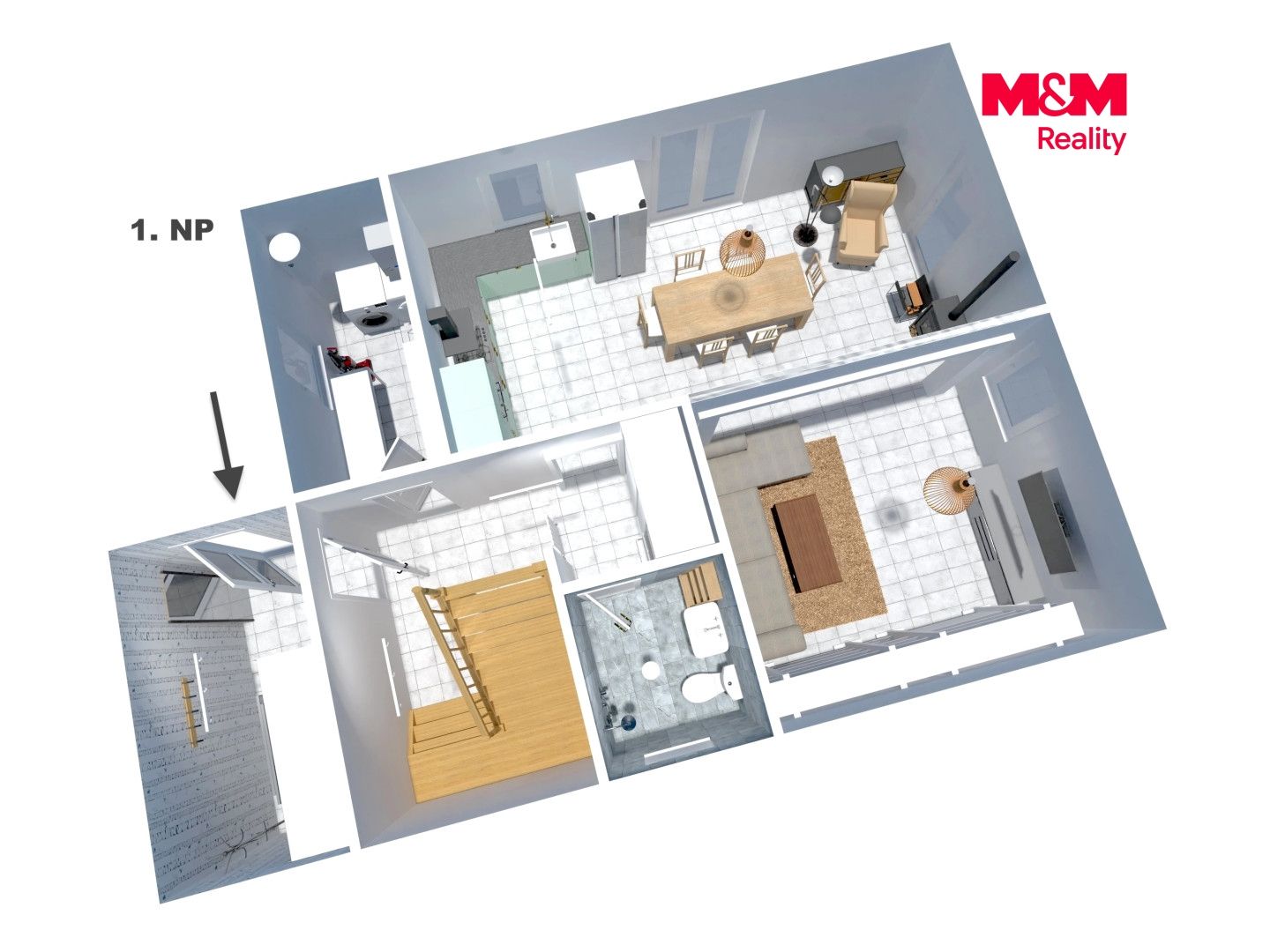 Prodej, Rodinný dům, 120 m², Vyžlovka, Na Vyhlídce, Vyžlovka – náhled fotky 23