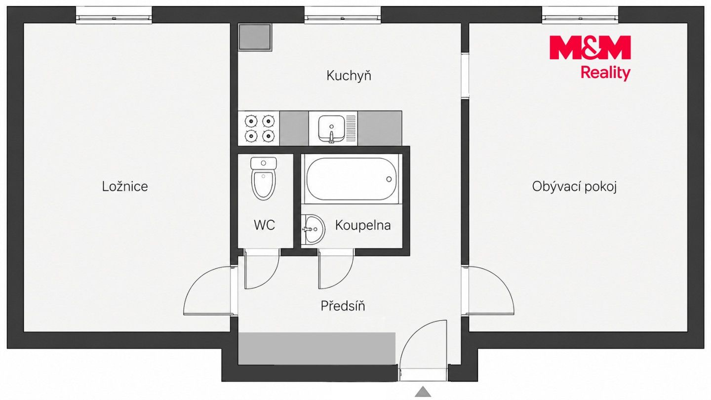 Pronájem, Byt 2+1, 53 m², Rotava, Sídliště, Rotava – náhled fotky 15
