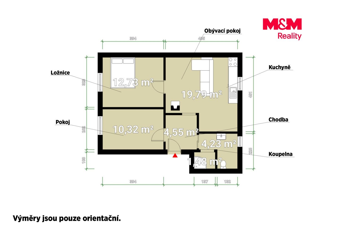 Prodej, Byt 3+kk, 53 m², Holýšov, Italská, Holýšov – náhled fotky 3