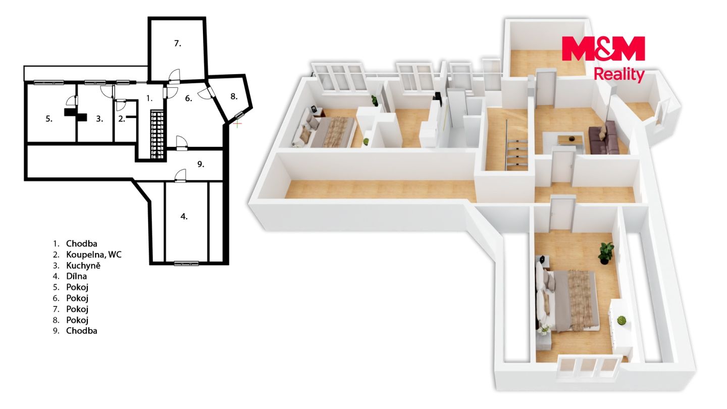 Prodej, Rodinný dům, 195 m², Dzbel, Dzbel – náhled fotky 4