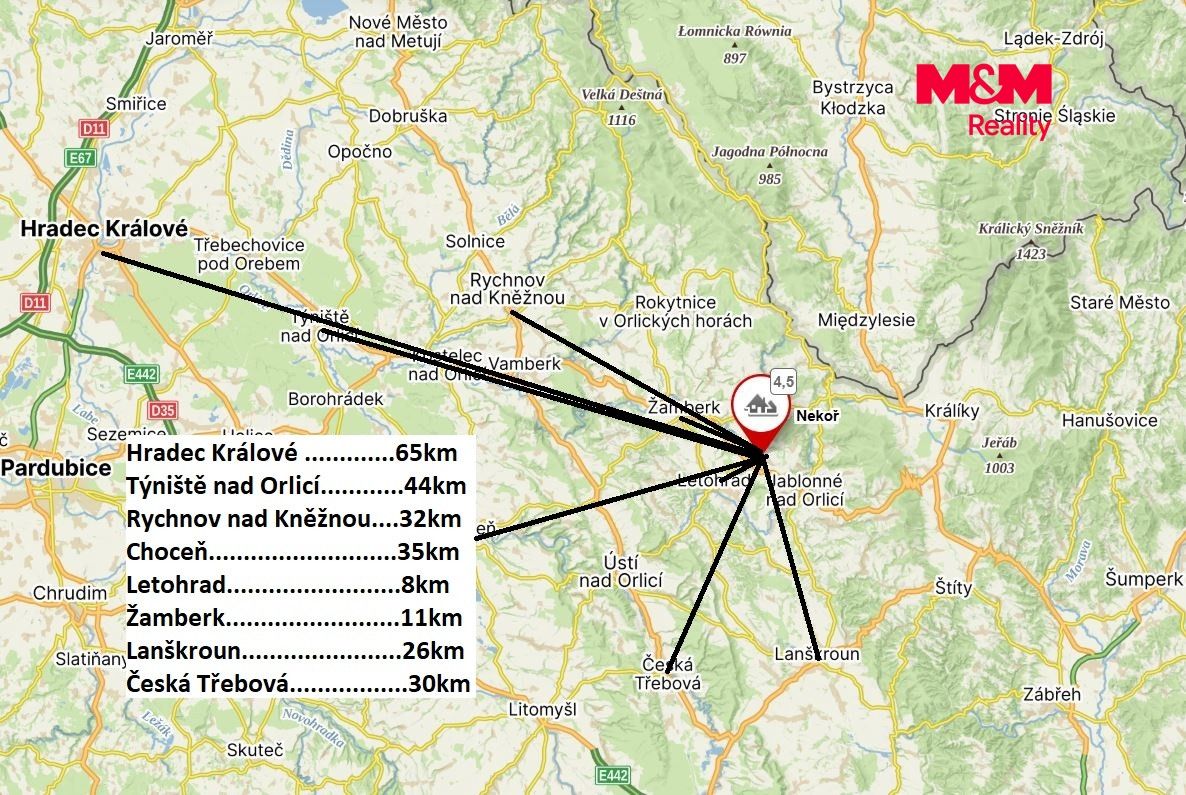 Prodej, Chata, 70 m², Nekoř, Nekoř – náhled fotky 14