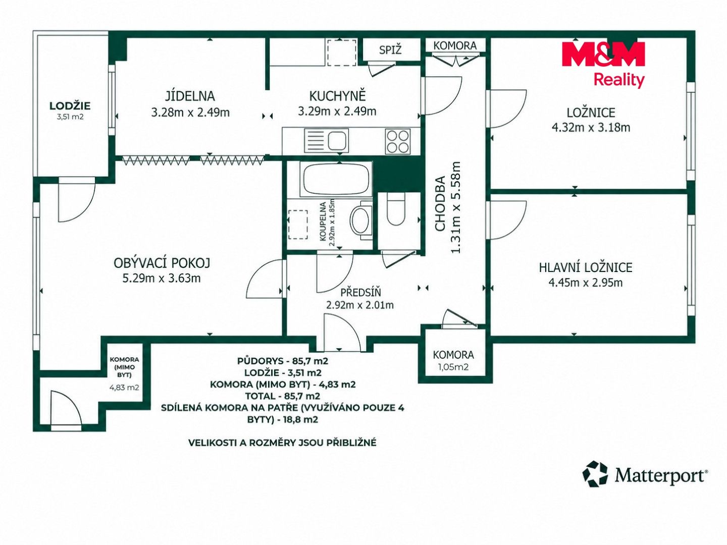 Prodej, Atypický byt, 81 m², Ostrava, 30. dubna, Ostrava – náhled fotky 8
