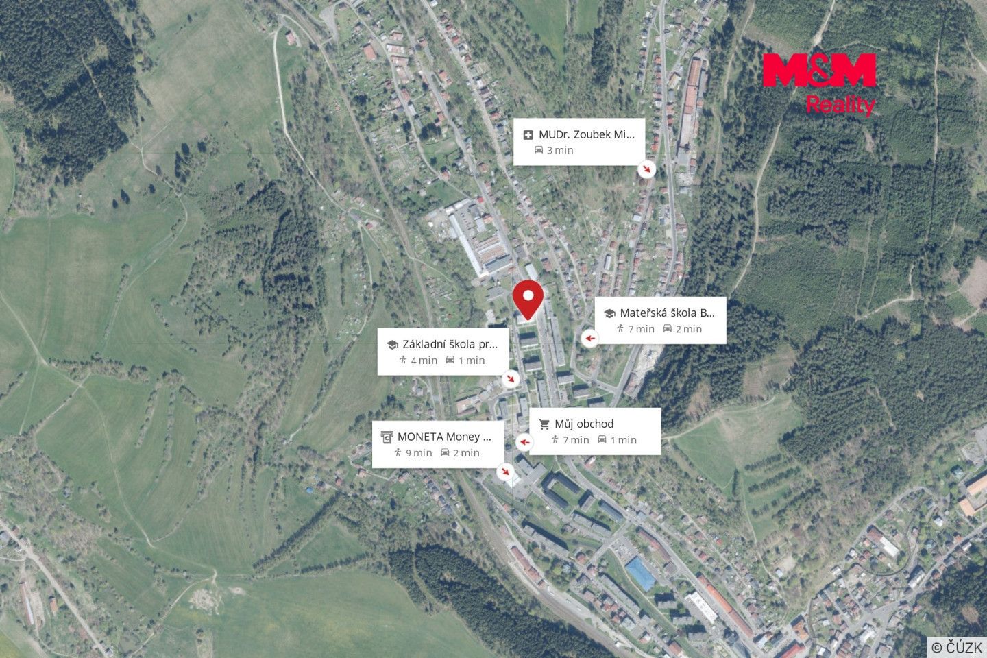 Pronájem, Byt 1+1, 36 m², Kraslice, B. Smetany, Kraslice – náhled fotky 10