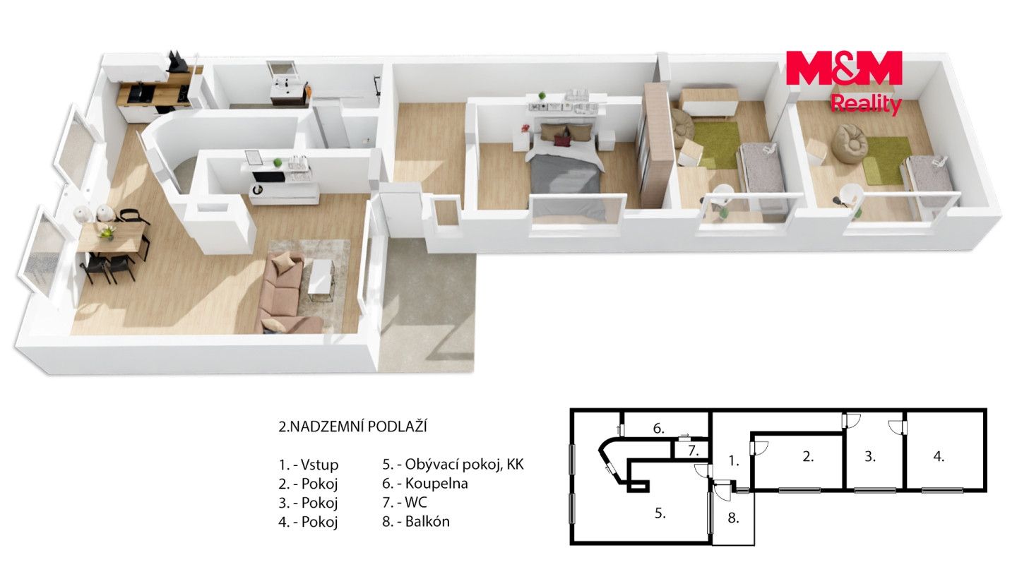 Prodej, Rodinný dům, 231 m², Brno, Jarní, Brno – náhled fotky 21