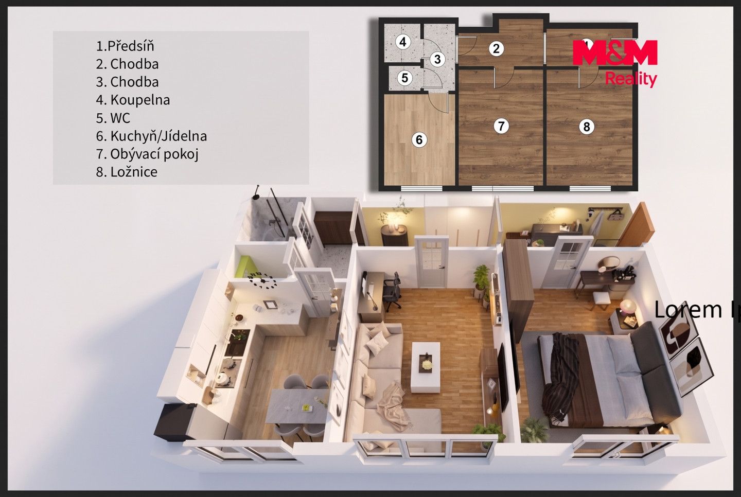 Prodej, Byt 2+1, 68 m², Praha, Jevanská, Praha – náhled fotky 4