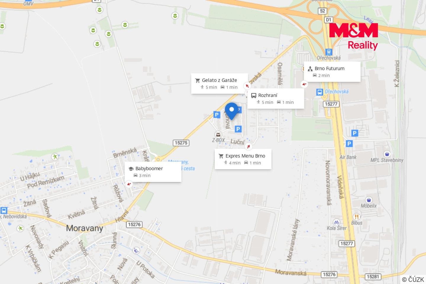 Prodej, Byt 2+kk, 51 m², Moravany, Višňová, Moravany – náhled fotky 32