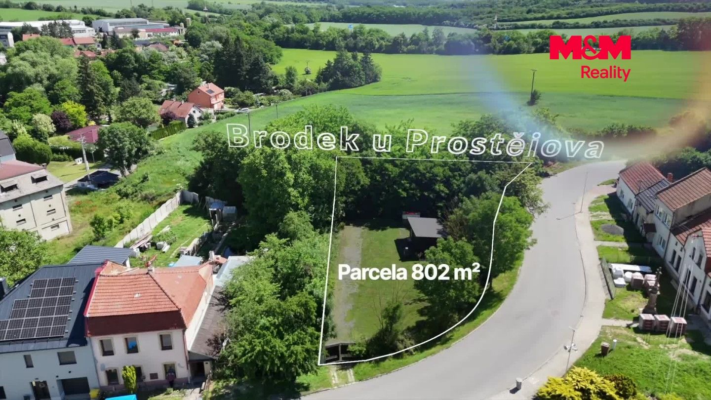 Prodej, Pozemek k bydlení, Brodek u Prostějova