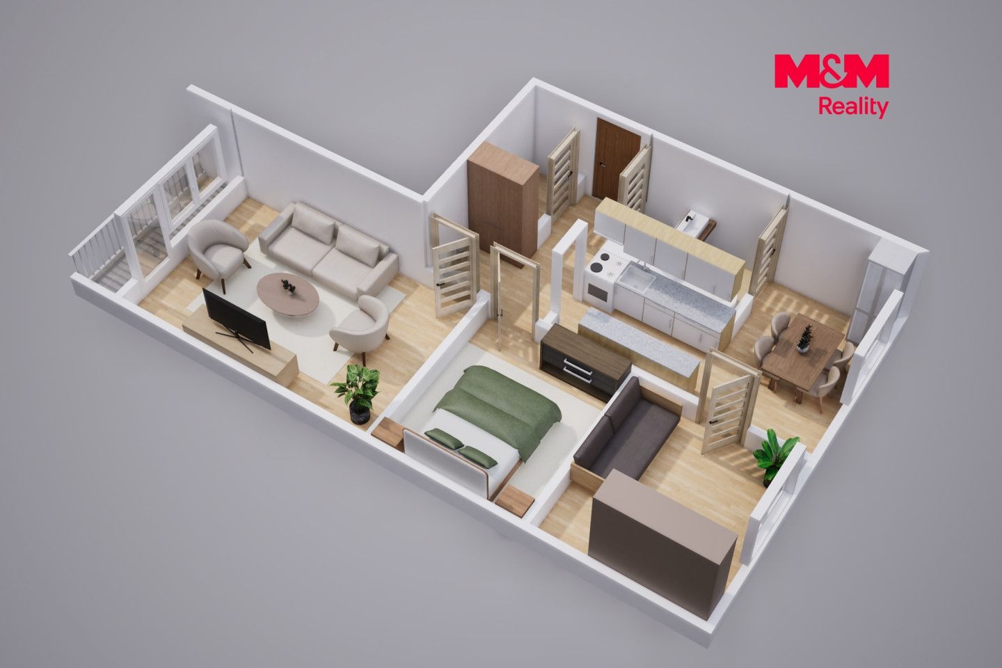 Prodej, Byt 2+1, 64 m², Chlumec, Chlumec – náhled fotky 24