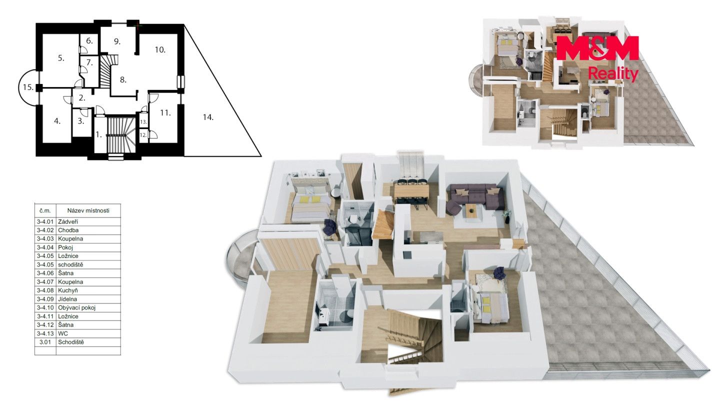 Prodej, Byt 4+kk, 145 m², Praha, Pod třešněmi, Praha – náhled fotky 34