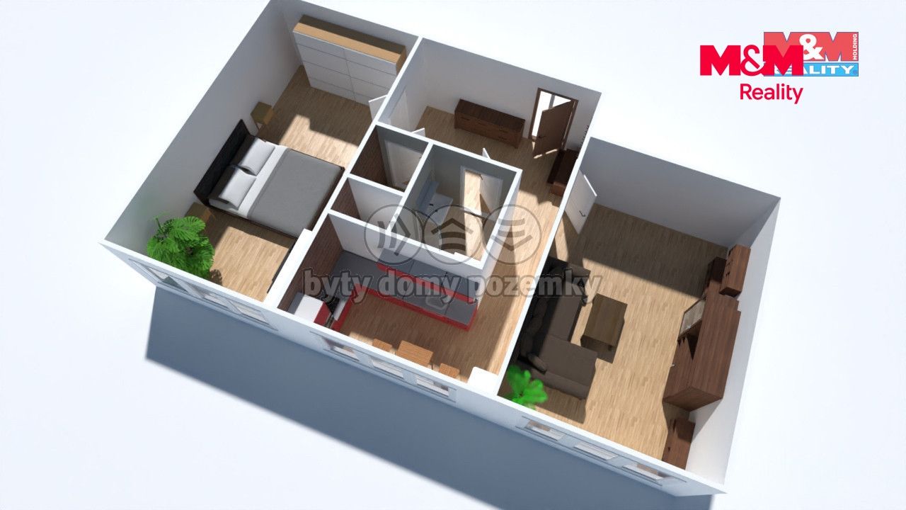 Prodej, Byt 2+1, 51 m², Chomutov, Zahradní, Chomutov – náhled fotky 5