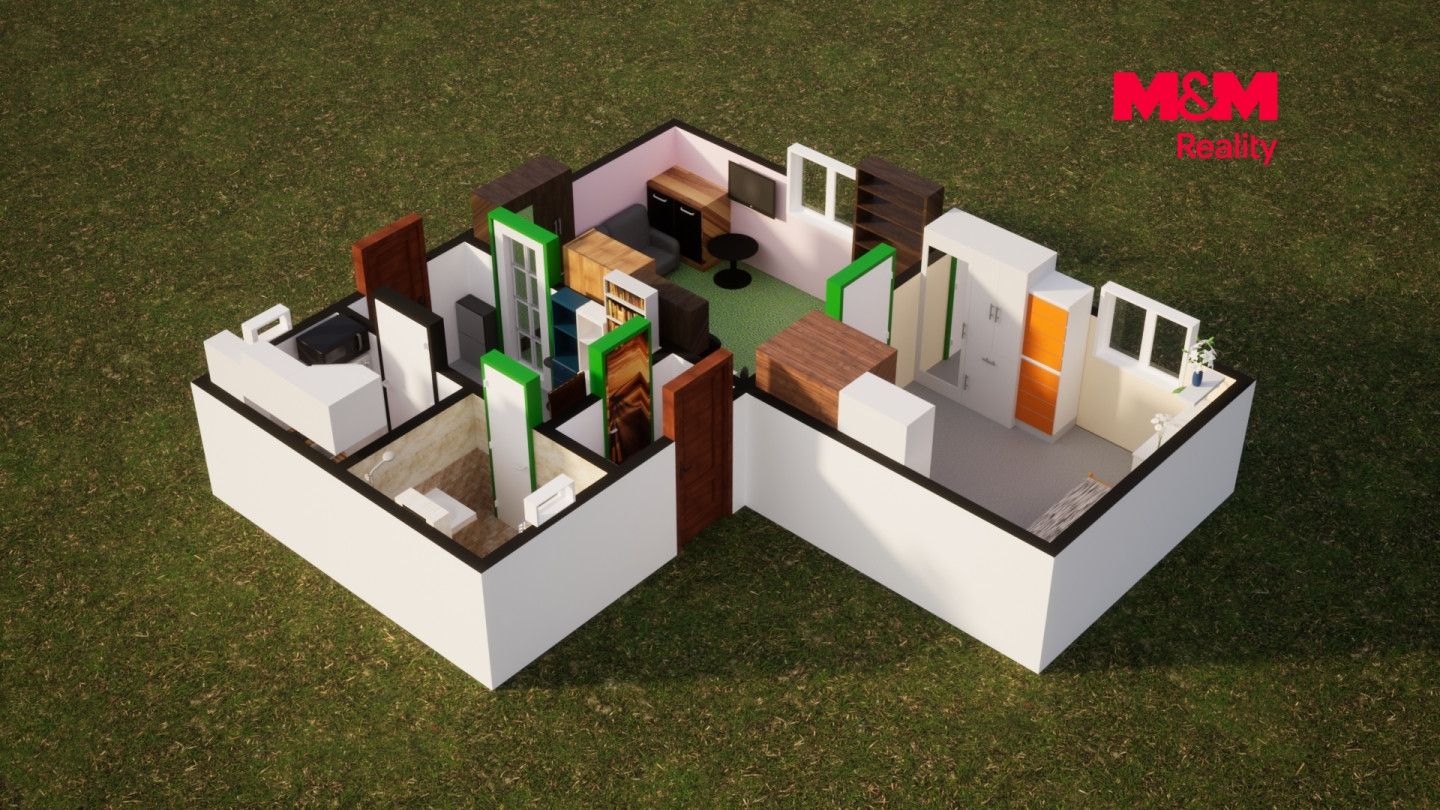 Prodej, Rodinný dům, 44 m², Roudnice nad Labem, Barákova, Roudnice nad Labem – náhled fotky 2