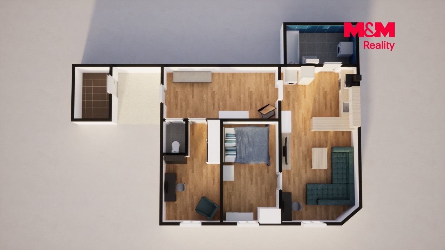 Prodej, Byt 3+kk, 71 m², Ústí nad Labem, Masarykova, Ústí nad Labem – náhled fotky 14