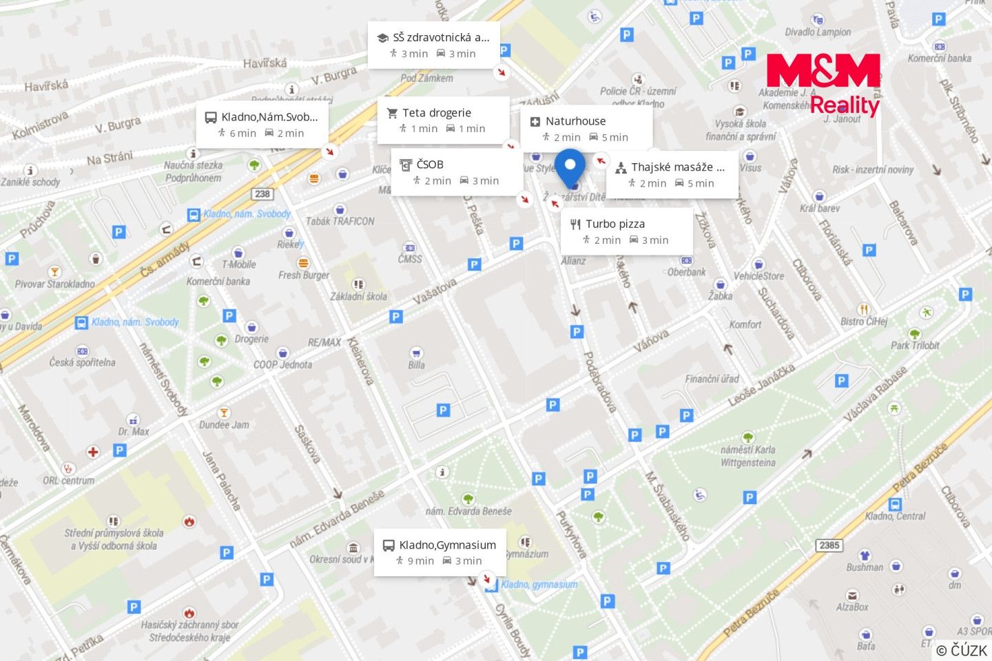 Pronájem, Byt 2+1, 77 m², Kladno, T. G. Masaryka, Kladno – náhled fotky 10