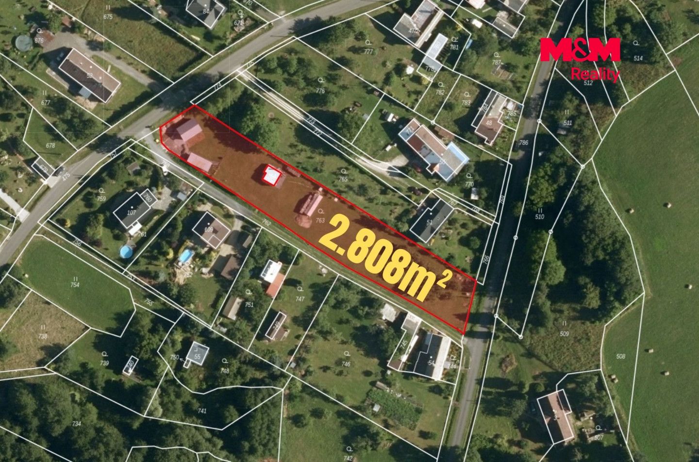 Prodej, Pozemek k bydlení, Hradec-Nová Ves