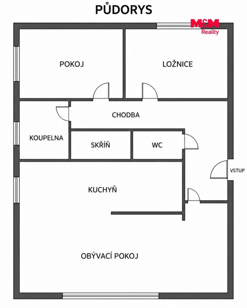 Prodej, Byt 3+1, 60 m², Velká Bystřice, Na Letné, Velká Bystřice – náhled fotky 23