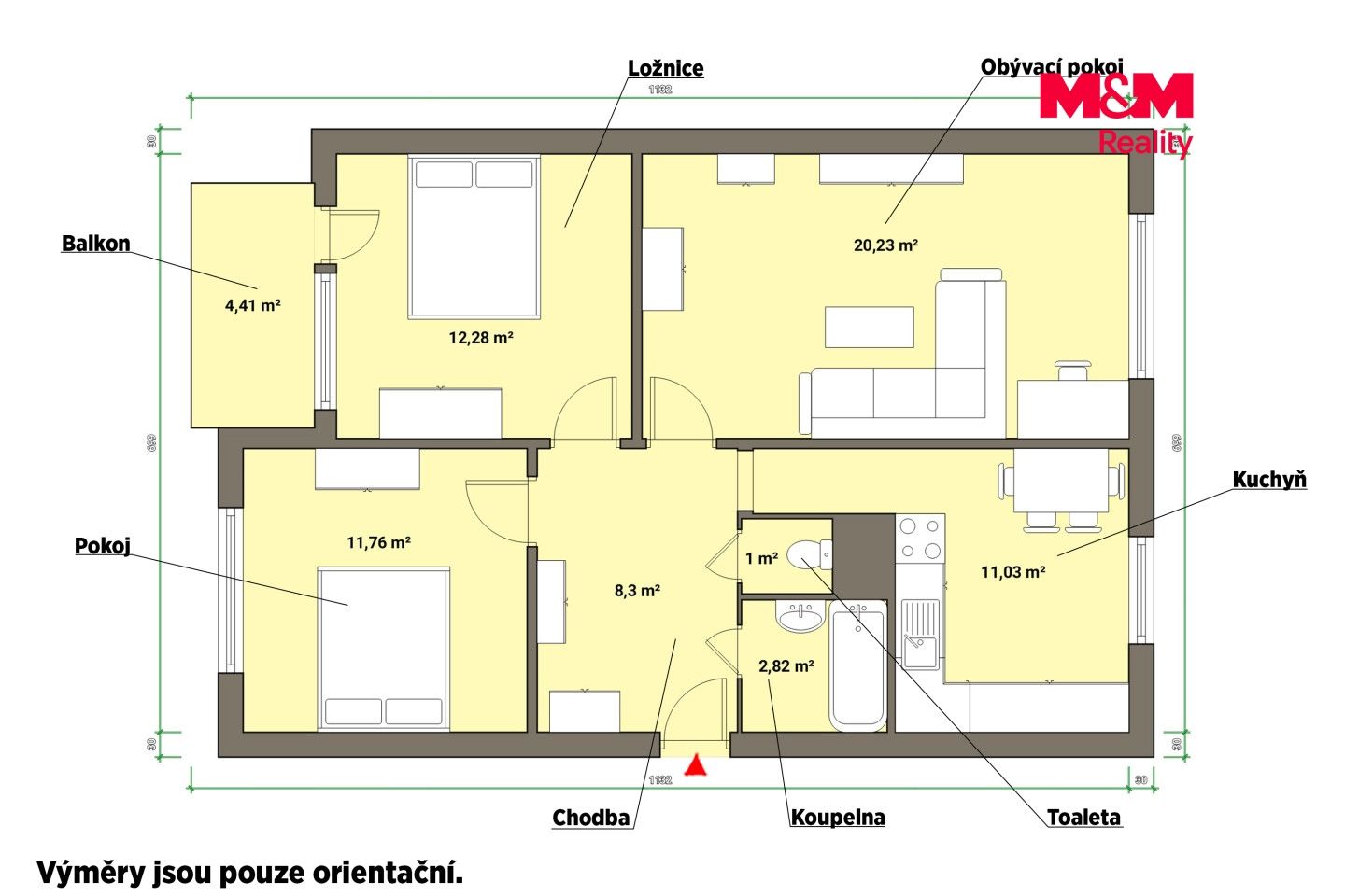 Prodej, Byt 3+1, 67 m², Bor, Nádražní, Bor – náhled fotky 6