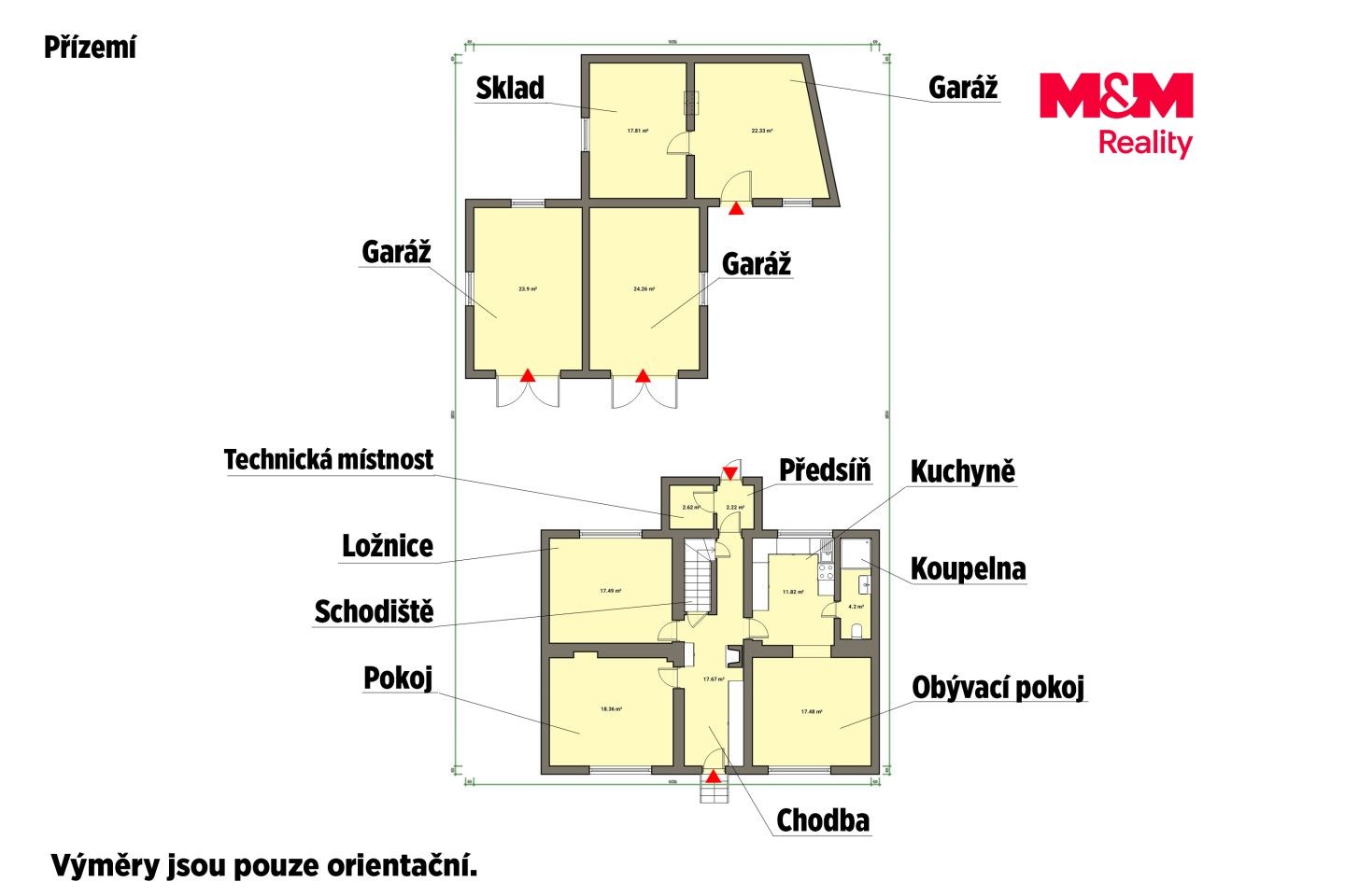 Prodej, Rodinný dům, 123 m², Cheb, Železničářů, Cheb – náhled fotky 23